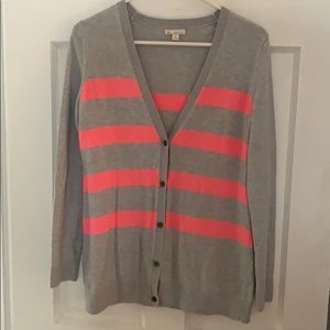 Gap striped cardigan size M